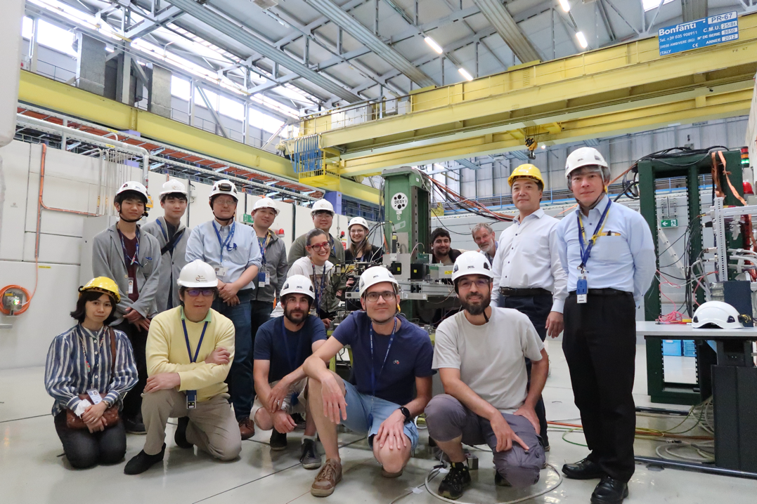 CERN-PSテストビーム実験の成功